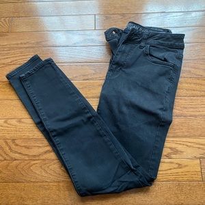 Black high rise jeggings